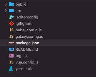 基于 Vue CLI 搭建脚手架。